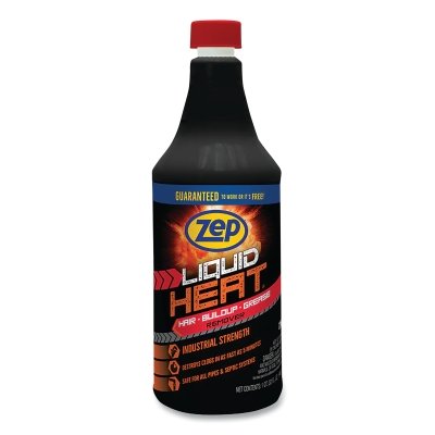Crystal Heat Drain Opener, 32 oz, Bottle