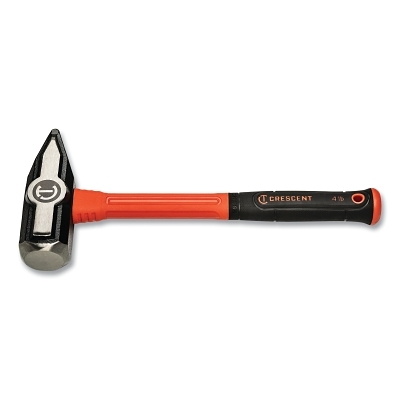 Fiberglass Blacksmith Hammer, 14 in L, Fiberglass with Grip