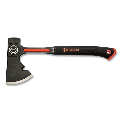 Fiberglass Handle Hatchet, 20 oz, 16 in Cutting, Steel Handle