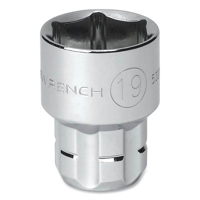 Pass-Thru™ Standard Length Socket, 3/8 in drive, 11 mm, 6 Point, Alloy Steel