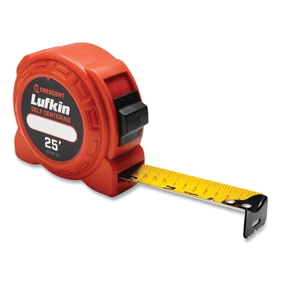 L600 Series Power Tape Measure, 25 ft L, SAE, A23, Self-Centering