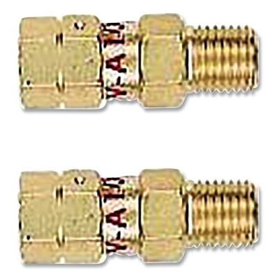 Reverse Flow Check Valve, 3/8 in, Oxy/Fuel Set, A Fittings