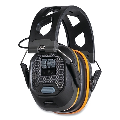 Situational Awareness Bluetooth® Earmuff, 78 dBA, Orange/ Black/ Gray