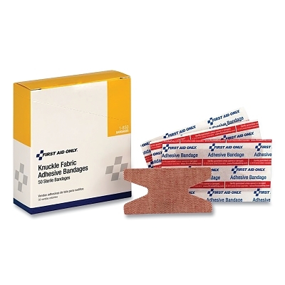 Heavy Woven Knuckle Bandage, 1-1/2 in W, 3 in L, Heavy Woven Fabric