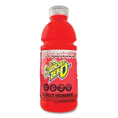 ZERO Ready-To-Drink, 20 oz, Wide-Mouth Bottle, Fruit Punch