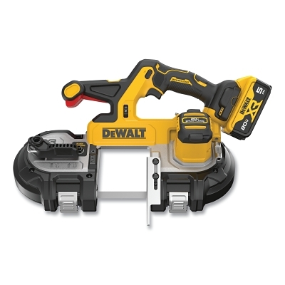 20V MAX* XR® Mid-Size Band Saw, Dual Trigger, 570 ft2/min, Kit, Includes Blade/Wrench/Battery/Charger