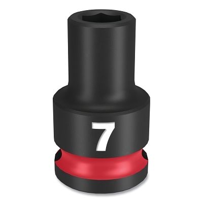 SHOCKWAVE™ Impact Duty™ Socket, 3/8 in Dr, 6-point, 7 mm Tip, Standard Length