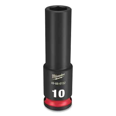 SHOCKWAVE™ Impact Duty™ Socket, 3/8 in Dr, 6-point, 10 mm Tip, Deep Length