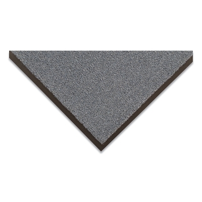 Sabre™ Moisture and Dirt Retention Entrance Mat, 130, 3/8 in x 2 ft W x 3 ft L, 19 oz Decalon®, Vinyl Backing, Slate Blue