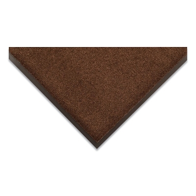 Sabre™ Moisture and Dirt Retention Entrance Mat, 130, 3/8 in x 3 ft W x 6 ft L, 19 oz Decalon®, Vinyl Backing, Brown