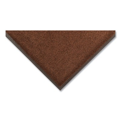 Dante™ Moisture Retention Entrance Mat, 131, 3/8 in x 4 ft W x 60 ft L, Decalon®, Vinyl Backing, Brown