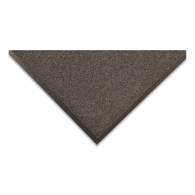 Dante™ Moisture Retention Entrance Mat, 131, 3/8 in x 3 ft W x 6 ft L, Decalon®, Vinyl Backing, Charcoal
