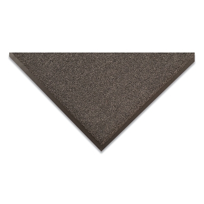 Dante™ Moisture Retention Entrance Mat, 131, 3/8 in x 4 ft W x 6 ft L, Decalon®, Vinyl Backing, Charcoal