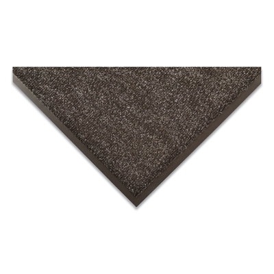 Polynib™ Debris Trapping Entrance Mat, 136, 3/8 in x 3 ft W x 4 ft L, 24 oz Poly Needle-Punched Yarn, Vinyl Backing, Charcoal