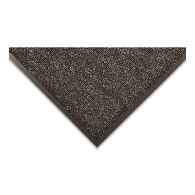 Polynib™ Debris Trapping Entrance Mat, 136, 3/8 in x 4 ft W x 8 ft L, 24 oz Poly Needle-Punched Yarn, Vinyl Backing, Charcoal
