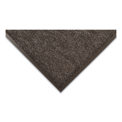 Polynib™ Debris Trapping Entrance Mat, 136, 3/8 in x 3 ft W x 10 ft L, 24 oz Poly Needle-Punched Yarn, Vinyl Backing,Charcoal