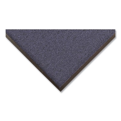 Ovation™ Drying and Cleaning Entrance Mat, 141, 5/16 in x 6 ft W x 60 ft L, Decalon®, Vinyl Backing, Blue