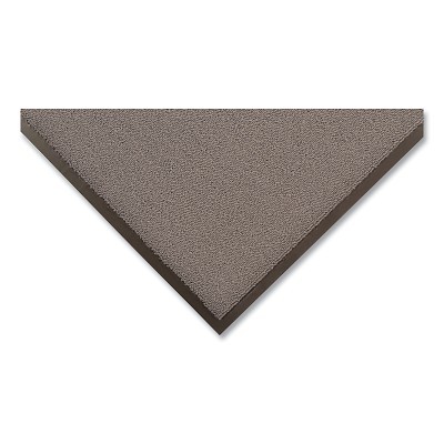 Ovation™ Drying and Cleaning Entrance Mat, 141, 5/16 in x 3 ft W x 10 ft L, Decalon®, Vinyl Backing, Gray