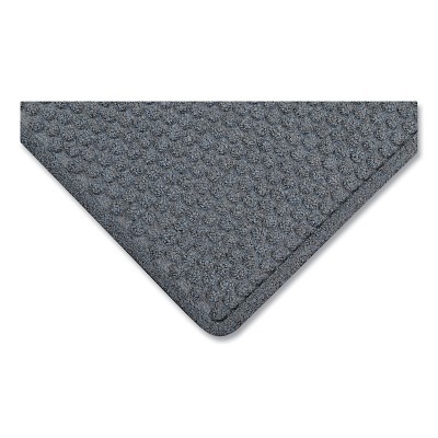 Aqua-Trap® Moisture and Scrape Entrance Mat, 150, 3/8 in x 3 ft W x 5 ft L, 20 oz Tufted Loop-Pile Poly, Rubber, Slate Blue