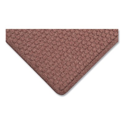 Aqua-Trap® Moisture and Scrape Entrance Mat, 150, 3/8 in x 3 ft W x 10 ft L, 20 oz Tufted Loop-Pile Poly, Rubber, Burgundy