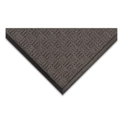 Portrait™ Debris and Moisture Catch Entrance Mat, 167, 3/8 in x 4 ft W x 6 ft L, Tufted Loop-Pile Yarn, Rubber, Charcoal