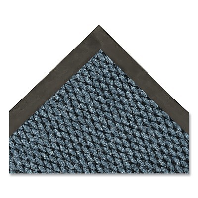 Master Trax® Custom Cut Entrance Mat, 370, 7/16 in x Up to 13 in W and 75 ft L, 54 oz Needle-Punch Poly, Rubber Bckg,Charcoal