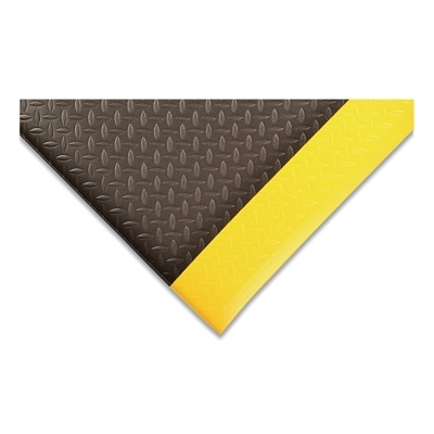 Diamond Sof-Tred™ Dyna-Shield® Anti-Fatigue Mat, 419, 1/2 in x 2 ft W x 60 ft L, PVC Foam, Black