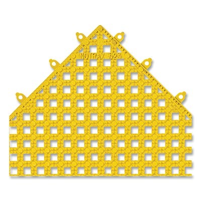 Modular Lok-Tyle™ Interlocking Drainage Mat, 523, 1/2 in x 12 in W x 12 L, 100% Recycled PVC, Black