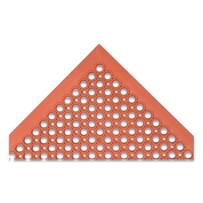 Sanitop® Drainage Anti-Fatigue Mat, 562, 1/2 in x 3 ft W x 5 ft L, General Purpose Rubber, Black