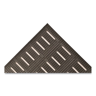 Niru® Versa Runner™ Floor Protector Mat, 755, 3/8 in x 3 ft W x 60 ft L, MicroStop® Nitrile, Black
