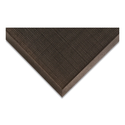 Finger Scrape® Moisture Trap Entry Scraper Mat, T28, 1/4 in x 24 in W x 32 in L, Rubber Compound, Black