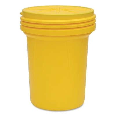 Poly Drum, Lab Pack, Screw-On Lid, Brown, 30 gal