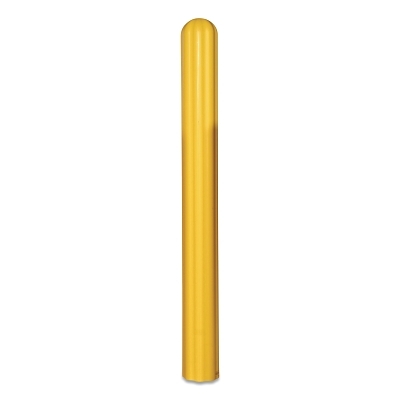Post Sleeve, 4 in x 56 in H, Bumper, Yellow