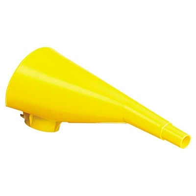 Funnel, 7 in dia, Polyethylene, Type 1