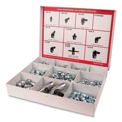 All Purpose Fitting Assortments, Includes Selection of Popular Sized Fittings
