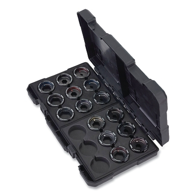 Die Kit, 16 Pc, #8 600 MCM, Copper