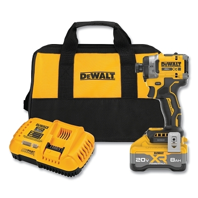 20V MAX* XR® Brushless Cordless 3-Speed High Torque 1/4 in Impact Driver, Kit