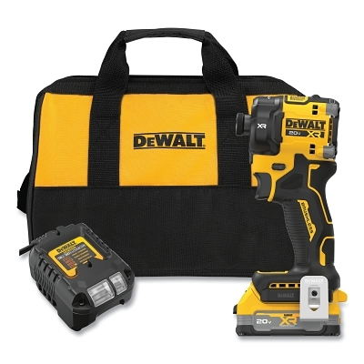 20V MAX* XR® Brushless Cordless 3-Speed 1/4 in Quiet Hydraulic Impact Driver, Kit