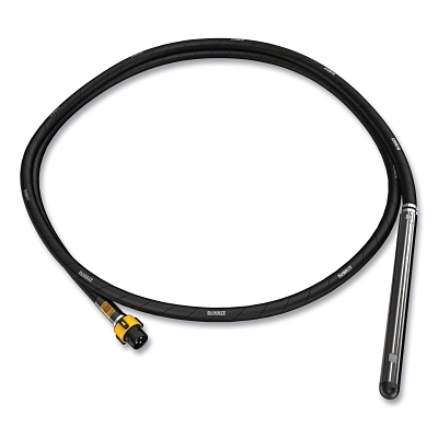 POWERSHIFT™ Concrete Vibrator Head and Shaft, 1.5 in Head dia x 16 ft Shaft, Used with Vibrator and Backpack Vibrator