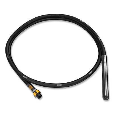 POWERSHIFT™ Concrete Vibrator Head and Shaft, 1.75 in Head dia x 16 ft Shaft, Used with Vibrator and Backpack Vibrator