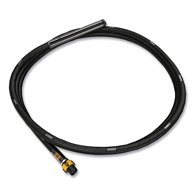 POWERSHIFT™ Concrete Vibrator Head and Shaft, 1.75 in Head dia x 21 ft Shaft, Used with Vibrator and Backpack Vibrator