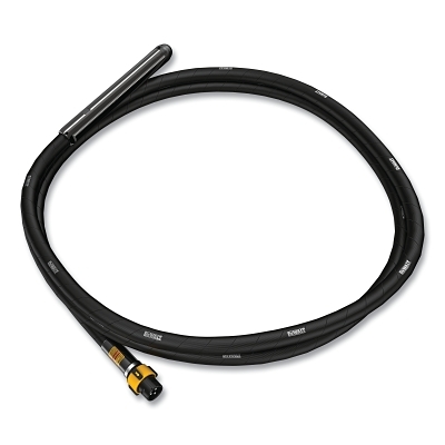 POWERSHIFT™ Concrete Vibrator Head and Shaft, 2 in  Head dia x 21 ft Shaft, Used with Vibrator and Backpack Vibrator