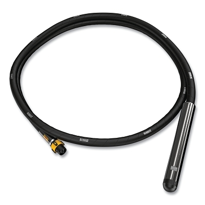 POWERSHIFT™ Concrete Vibrator Head and Shaft, 2.25 in Head dia x 16 ft Shaft, Used with Vibrator and Backpack Vibrator