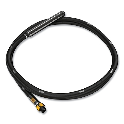 POWERSHIFT™ Concrete Vibrator Head and Shaft, 2.25 in Head dia x 21 ft Shaft, Used with Vibrator and Backpack Vibrator