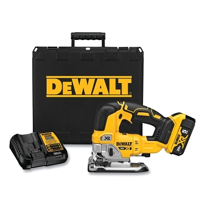 20V MAX* XR® Cordless Jig Saw, Brushless, 3200 SPM, Kit, Includes Blade/Battery/Charger/Kit Box