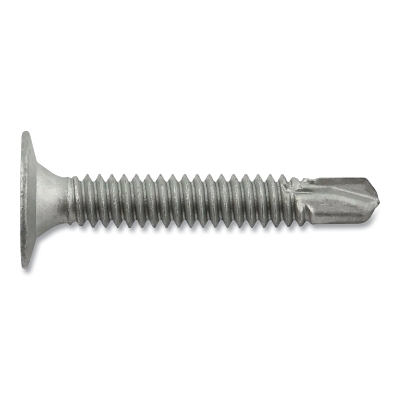 Dril-Flex® Self-Drilling Structural Screws, Phillips Wafer Head, #10-24 TPI, 1-1/4 in L, #3 Point Type, Stalgard