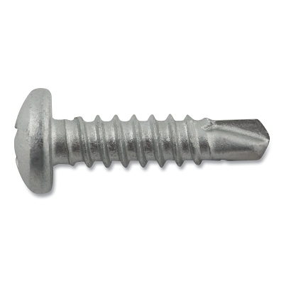Dril-Flex® Self-Drilling Structural Screws, Phillips Pan Head, #10-16 TPI, 3/4 in L, #2 Point Type, Stalgard