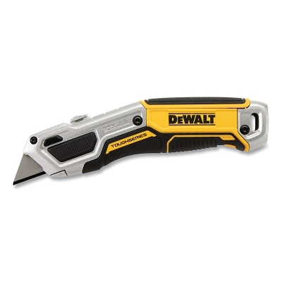 TOUGHSERIES™ Retractable Utility Knife, Slide-and-Click, 10 Blade Storage, Ergonomic Handle