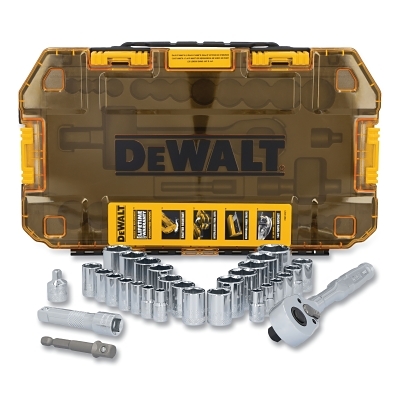 TOUGHSERIES™ TOUGH BOX Mechanics Tool Set, 30 Pc, 3/8 in Drive
