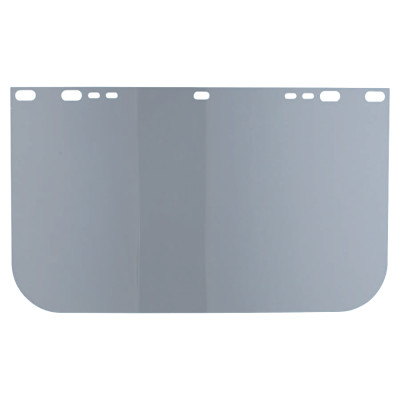 Visor, Clear, Unbound, 9 in x 15-1/2 in, For Jackson Safety